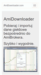 Mobile Screenshot of amidownloader.com
